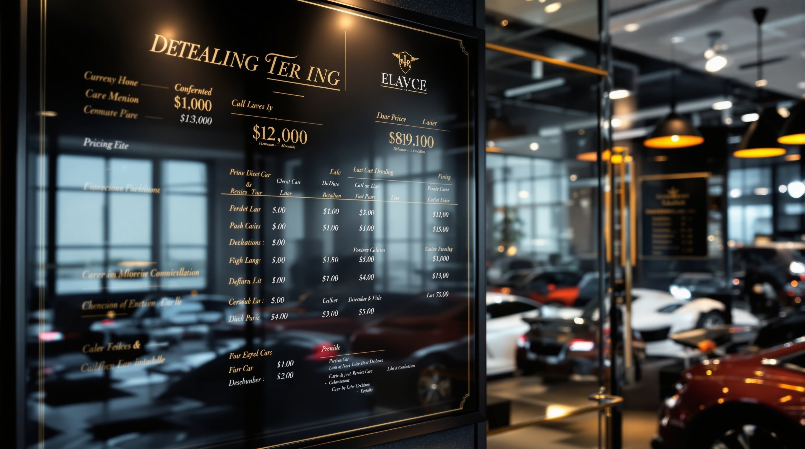 Tarifs detailing Luxembourg 2025